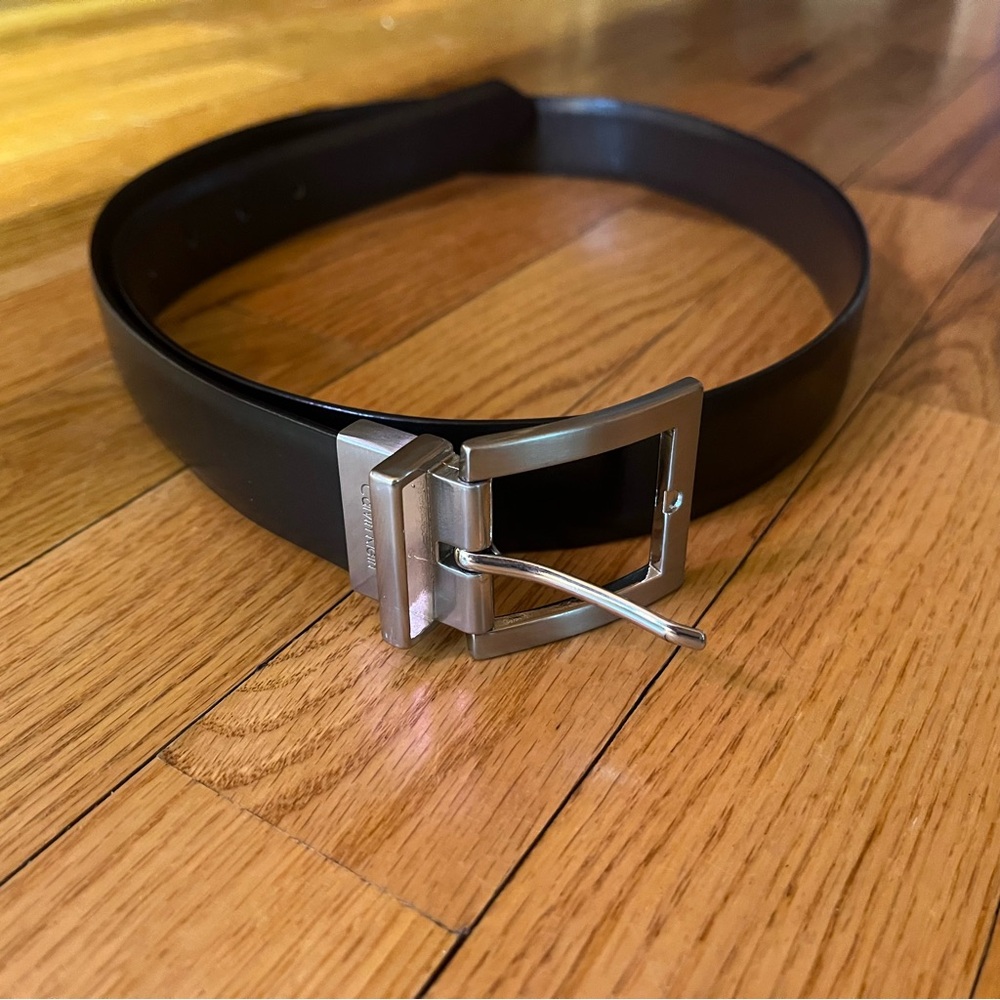 Calvin Klein Reversible Black and Brown Women’s Belt Large